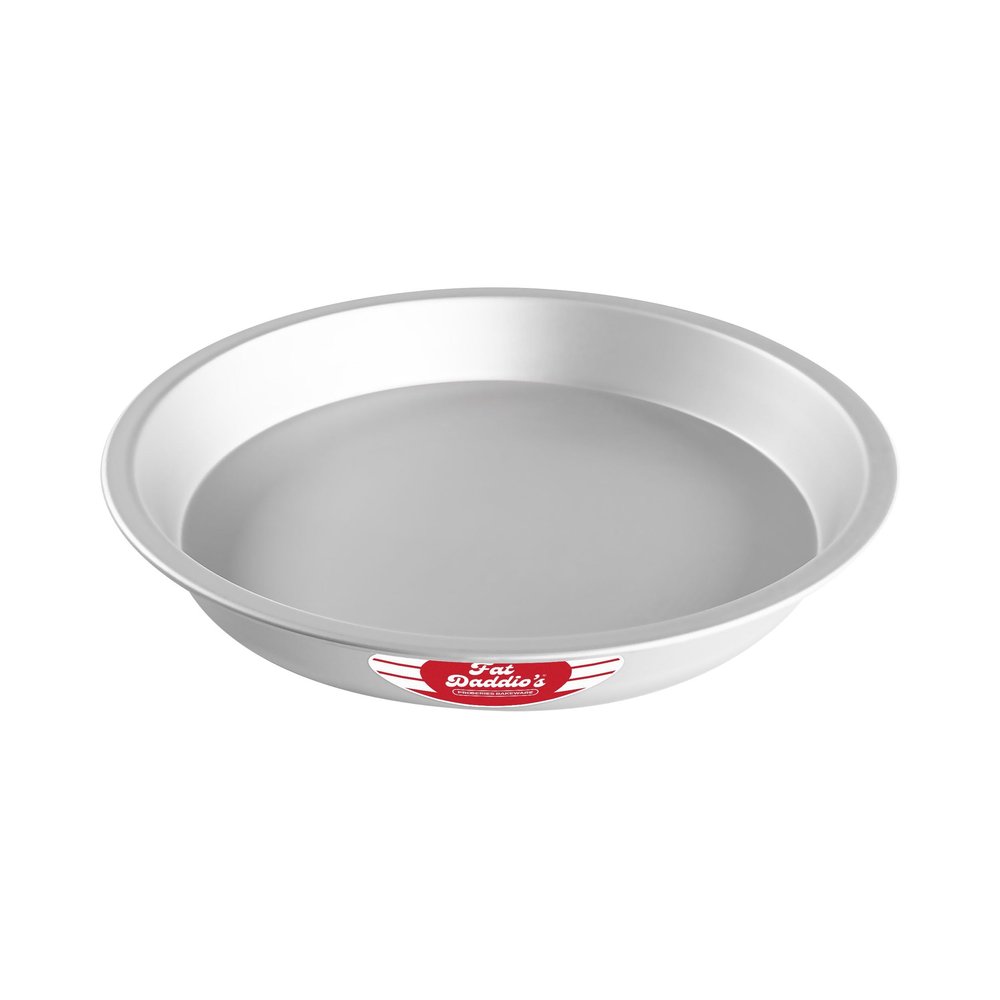 Fat Daddio's PIE-12 Anodized Aluminum Pie Pan, 12 x 1.5 Inch