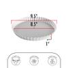 Fat Daddio's PFT-95 Round Fluted Tart Pan, 9.5 x 1 Inch view 3
