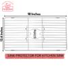 Better Houseware Stainless Steel Sink Protector Sink Mat Stainless Steel Sink Rack for Bottom of Sink Protectors for Kitchen Sinks 18 x 12 x 1 view 3