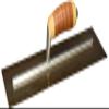 Kraft Tool CFE545L Elite Series Five Star Golden Stainless Steel Cement Finish Trowel with Leather Handle, 16 x 5-Inch view 1