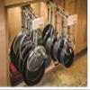 Dual-ing Glideware Cookware Organizer with 14 Hooks by Glideware, LLC view 2