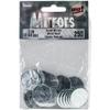Darice 25-Piece Big Value, Round mirror, 1-Inch view 1