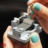 Kikkerland Imagine Crank Music Box Sivler view 4