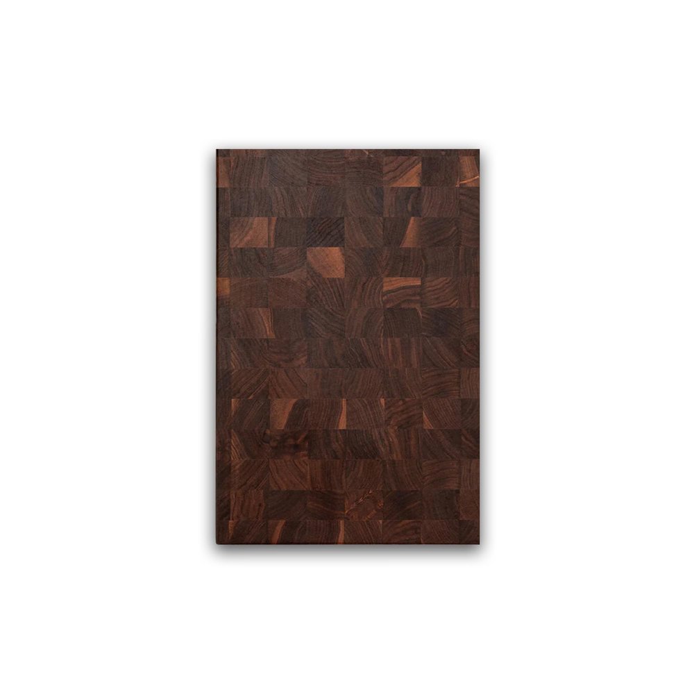 John Boos CCB Series Rectangular Wooden Walnut Cutting Board 18x12 1.75 Thick, 12-lb Reversible Butcher Block with End-Grain & Finger Grips Made in the USA