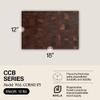 John Boos CCB Series Rectangular Wooden Walnut Cutting Board 18x12  1.75 Thick, 12-lb Reversible Butcher Block with End-Grain & Finger Grips  Made in the USA view 2