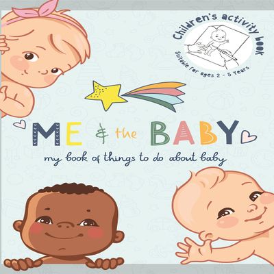 Books by Boxer Me and The Bump' New Baby Activity Book for Big Brothers & Sisters
