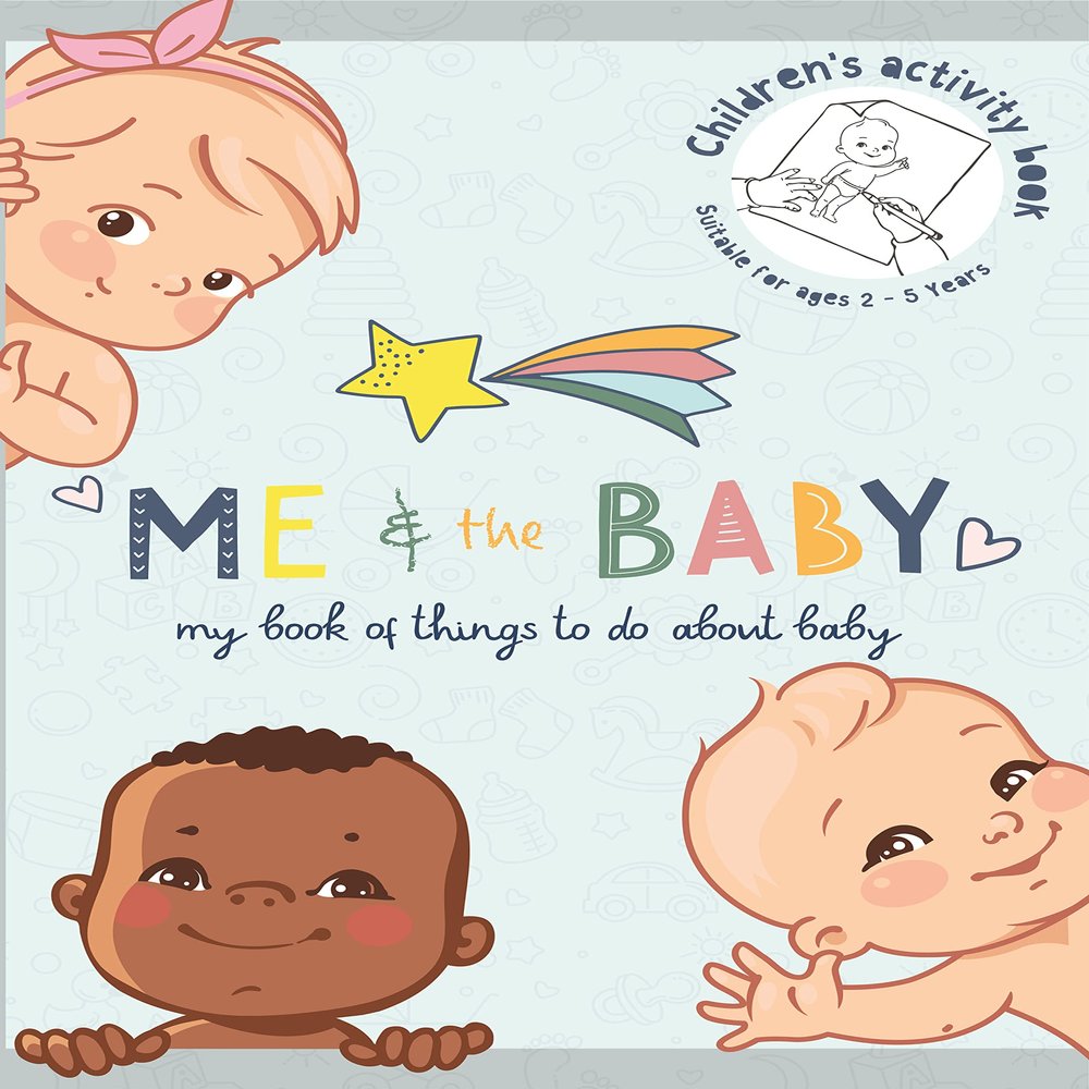 Books by Boxer Me and The Bump' New Baby Activity Book for Big Brothers & Sisters