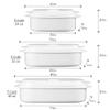 Calypso Basics by Reston Lloyd 6-Piece Microwave Cookware, Steamer and Storage Set, Black view 3
