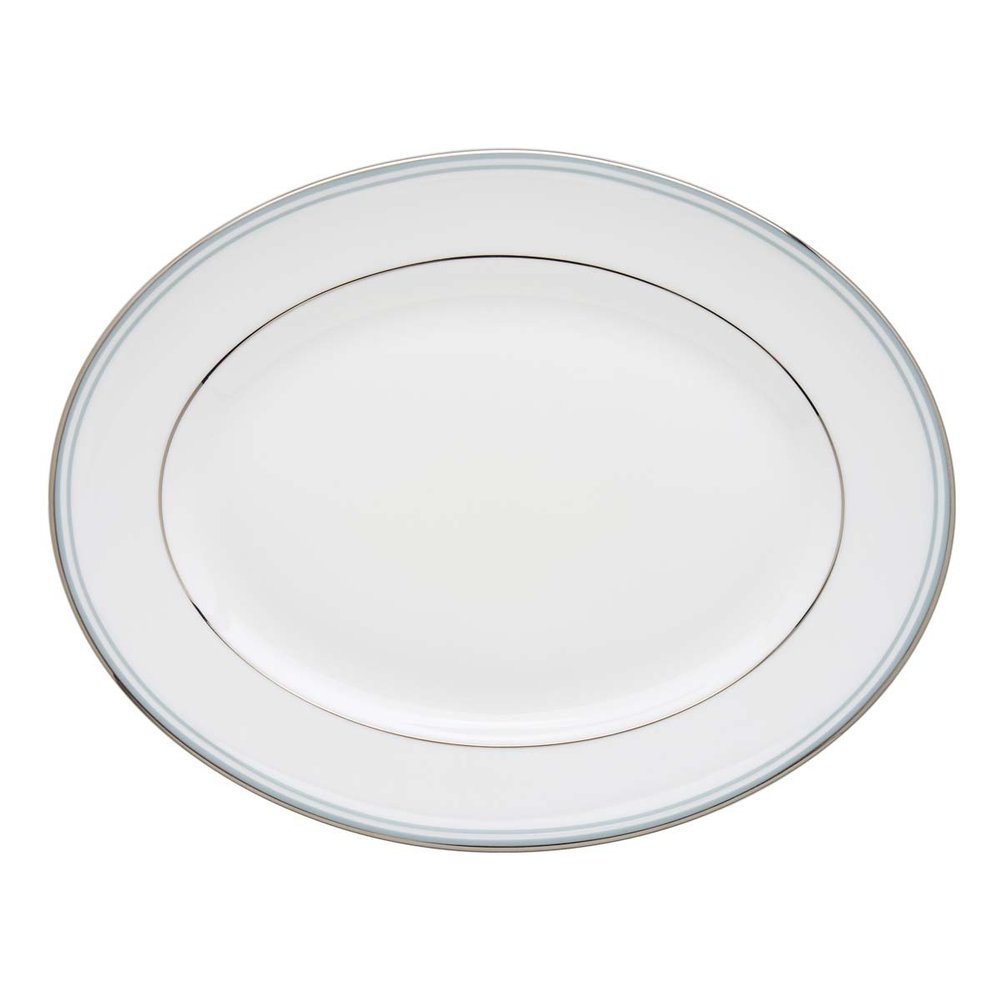 Lenox Federal Platinum Oval Platter, Blue