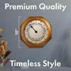 DayClocks Classic Day of The Week Wall Clock - 10" Solid Oak Wood Frame, Ideal Retirement Gift for Men and Women, Day Clock for Seniors and Retirees view 4