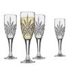 Godinger Dublin Crystal Champagne Flutes - Set of 4, 6 ounce view 1