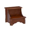 Powell Woodbury Mahogany Bed Step with Storage, Information, Lightly Distressed Woodbury Mahogany, 20 x 17.75 x 17.25 view 1