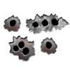 Beistle Bullet Holes Wall Decorations For 20's Theme, Western Party Supplies, Crime Scene Investigation view 1