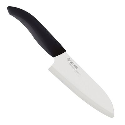 Kyocera Revolution Mini Santoku, 4-inch: White 5.5"