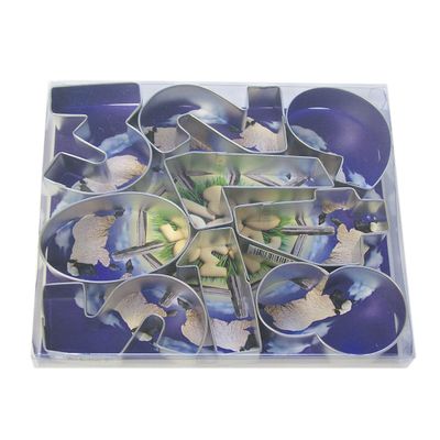 R&M International Numbers 3" Cookie Cutters, 9-Piece Set