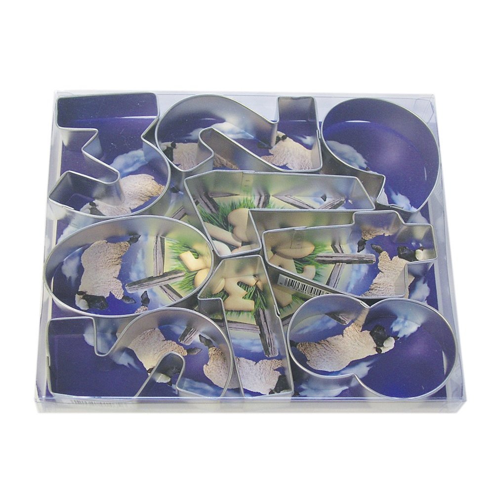 R&M International Numbers 3" Cookie Cutters, 9-Piece Set