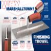 MARSHALLTOWN PermaShape Finishing Trowel, 11 x 4.5 Inch Broken-In Golden Stainless Steel Concrete Tool, Made in the USA, PB1GSD view 2