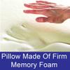 Carex Memory Foam Cervical Neck Pillow, Round - Contoured Design to Support Neck and Shoulders, Relieve Pain and Pressure, Neck Roll Pillow for Sleeping, Memory Foam view 3