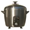 Sunpentown SC-886 Rice Cooker and Steamer, Stainless Steel, 3 Cups view 1