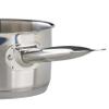 Winco Heavy-Duty Stainless Steel Sauce Pan with Lid, 2 Quart view 4