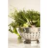 All-Clad Tools and Accessories Stainless Steel Colander 1.5 Quart Strainer, Pasta Strainer with Handle, Pots and Pans Silver view 3