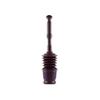 Master Plunger MP500-B Heavy Duty Bathroom Toilet Plunger Kit with Short Bucket. All Purpose Plunger Equipped with Air Release Valve, Plum view 2