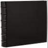 Pioneer Sewn Bonded Leather BookBound Bi-Directional Photo Album, Holds 300 4x6" Photos, 3 Per Page. Color: Black. view 2