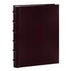 Pioneer Photo Albums Sewn Bonded Leather Bookbound 300 Pkt 4x6 Bi-Directional Photo Album, Burgundy view 1