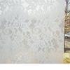 Con-Tact Brand Creative Clear Covering, Versatile and Self-Adhesive Shelf Liner, Semi-Transparent Privacy Film, Protective Clear Vinyl, 18'' x 9', Frosty White Lace view 2