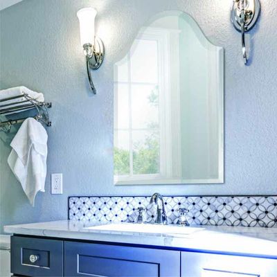 Spancraft 20" X 40" Bristol Decorative Frameless Wall Mirror