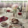 Regency Wraps Paper Lace Doilies, 4'', 8'', 10'' Round Pack of 36 (Combo) for Decorative Table Display of Cakes, Desserts, Appetizers for Weddings and Parties, White view 2