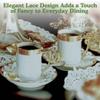 Regency Wraps Paper Lace Doilies, 4'', 8'', 10'' Round Pack of 36 (Combo) for Decorative Table Display of Cakes, Desserts, Appetizers for Weddings and Parties, White view 4