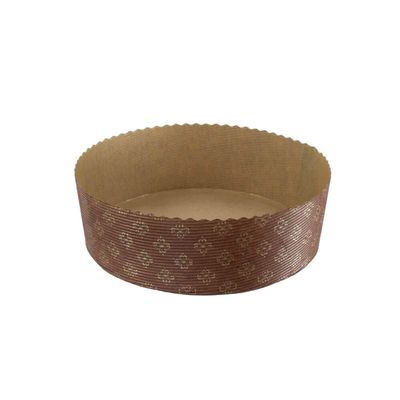Novacart Panettone Basso Mold - M185, 12Pk