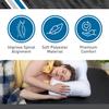 BodyMed - Cervical Neck Pillow - Experience Cervical Support Best Spondylosis Alignment Spine Traction - Standard Firmness view 2