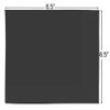 Jet Black 2-Ply Luncheon Napkins - 6.5" (Pack of 40) - Vibrant Paper Napkins - Perfect For Events & Parties view 2