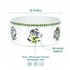 Portmeirion Botanic Garden 8-inch Souffl Dish - Assorted Florals Motif, Porcelain Bakeware with Chip-Resistant Glaze - Oven, Microwave, Freezer, Dishwasher Safe for Everyday Use view 3