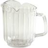 Winco Polycarbonate Water Pitcher with 3 Spouts, 60-Ounce, Clear view 1