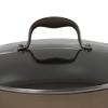 Anolon Advanced Hard Anodized Nonstick Sauce Pan/Saucepan with Lid, 4.5 Quart, Brown view 3