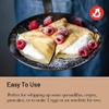 de Buyer Blue Carbon Steel Crepe & Tortilla Pan - 8 Diameter, 6.25" Cooking Surface - Ideal for Making & Reheating Crepes, Tortillas & Pancakes - Naturally Non-Stick Finish - Made in France view 4