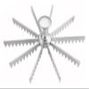 Winware 10-Cut Aluminum Pie and Cake Marker view 1