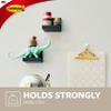 Command Display Ledges, Holds up to 2 lb, Slate, 2 Ledges with 8 Medium Strips, Damage-Free Hanging Floating Shelf with Adhesive Strips, Personalize Living Room, Bedroom, Kids Room or Office view 4