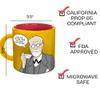 The Unemployed Philosophers Guild Freudian Sips Coffee Mug - Drink Your Coffee and Undo Years of Repression, Comes in a Fun Gift Box, 12oz view 2