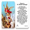 San Francis Imports Prayer to Saint Michael Archangel Laminated Holy Card view 1