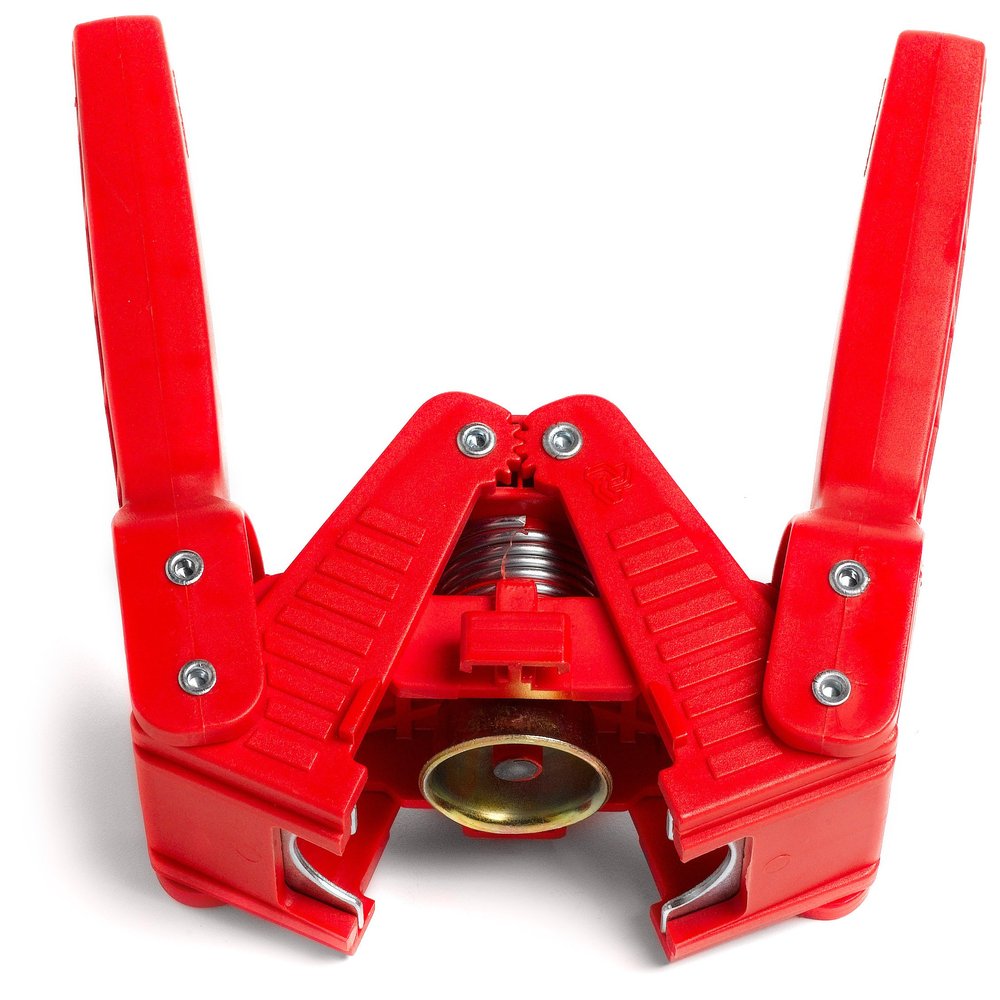 FastRack Red Baron Bottle Capper | Handheld Bench-Top Bottle Capping Tool for Homebrewing | Fits 26mm Bottle Caps | Magnetic Bell & Reinforced Build