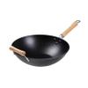 JOYCE CHEN Professional Series 14-Inch Cast Iron Wok with Maple Handle view 3
