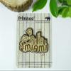 Miami Wood Engraved Fridge Magnet Souvenir Gift view 3