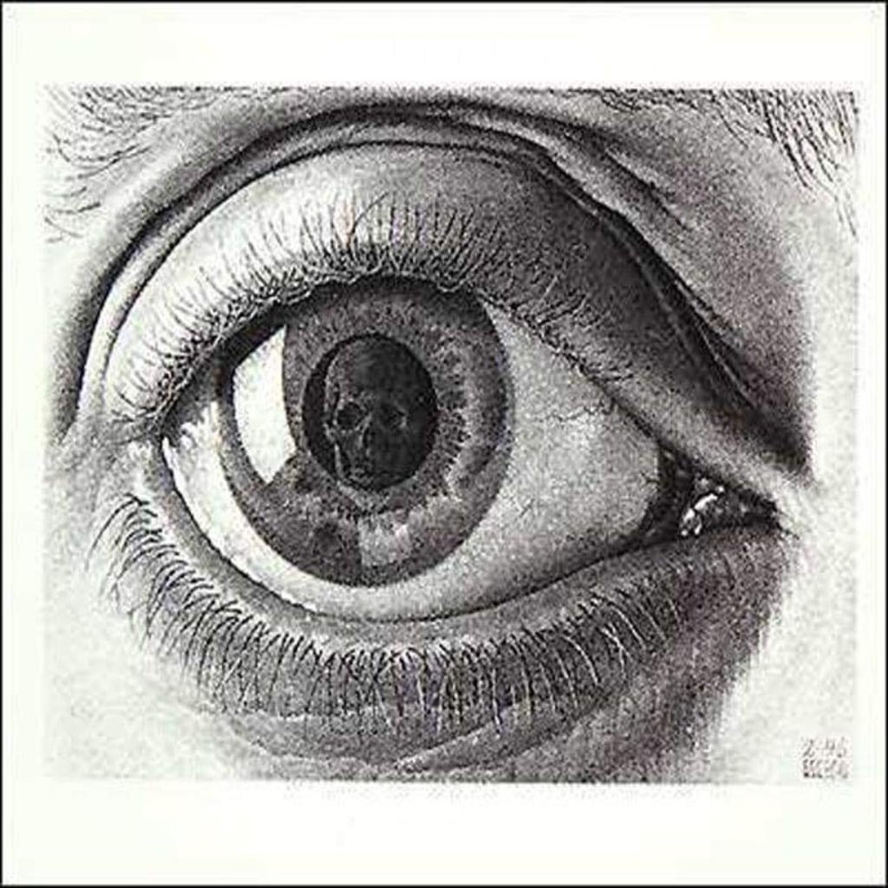 Pyramid America M.C. Escher The Eye Cool Wall Decor Art Print Poster 21.5x15.75