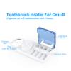Toothbrush Holder Holder Compatible with Oral-B Electric toothbrushes handpiece, Stand for 4-Push-on Brushes view 3