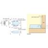 Safe Push Touch Latch, White, Standard (2-3/8'' Long overall) view 2