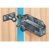 Safe Push Touch Latch, White, Standard (2-3/8'' Long overall) view 3